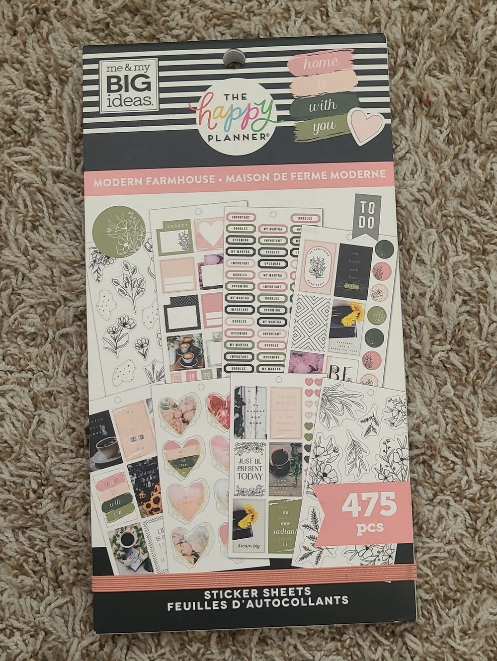 Happy Planner Sticker Value Pack-Modern Farmhouse, 475/Pcs